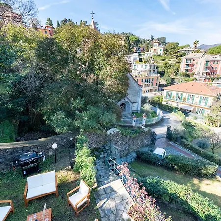 Villa Macera Con Palestra E Golf Rapallo